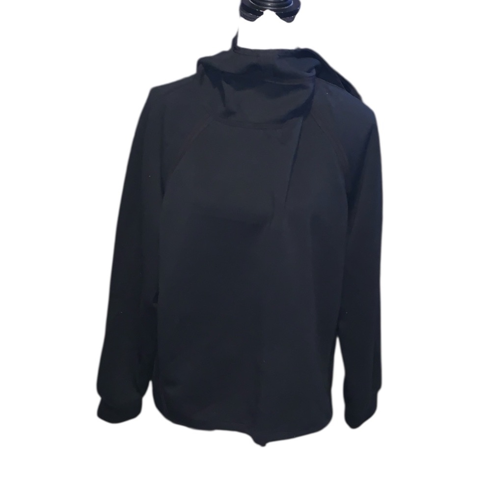 Zyia Active Game Day Black Hooded Sweatshirt